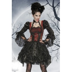 Costum Vampir rochie halloween accesorii teatru burlesque 2630